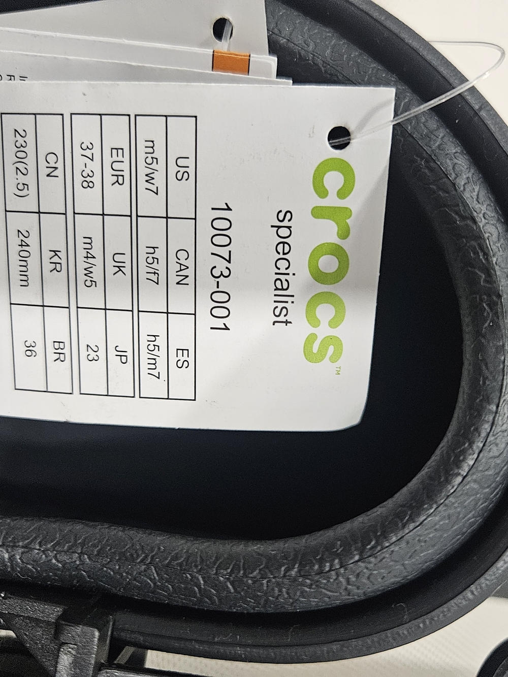 Crocs Women’s Black Jeans-Compatible Clog
